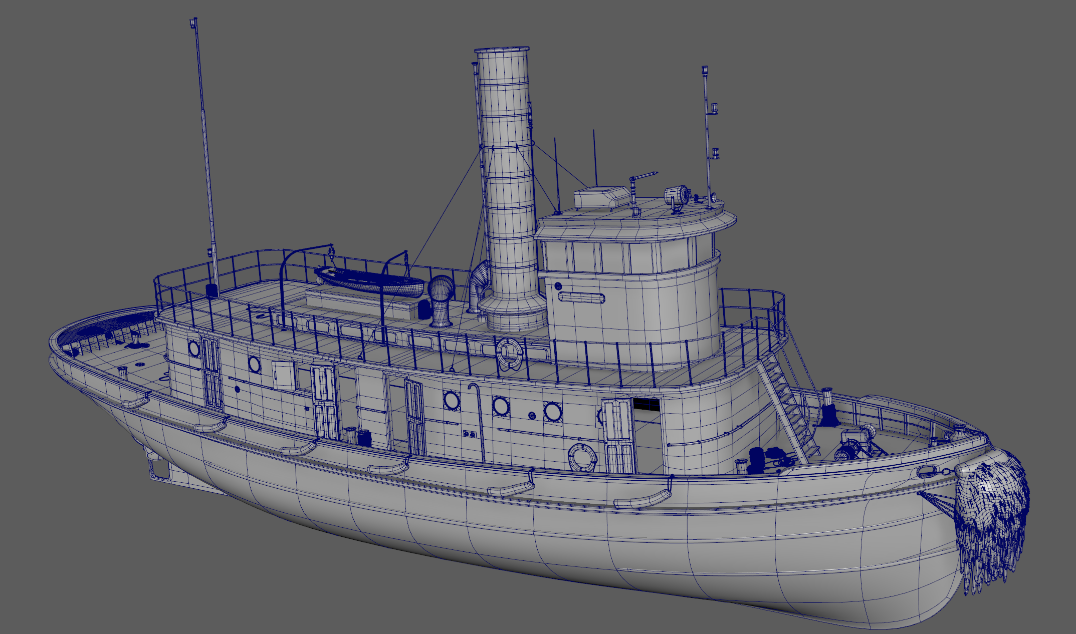 tugboat wireframe